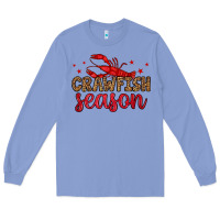 Colony Blue crawfish season Long Sleeve Tee - OliviaCreatesArt