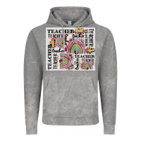 Cloud Rock teacher tumbler Vintage Hoodie - CowGirlArtShop