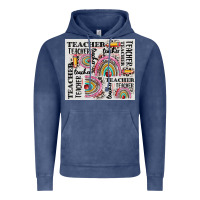 Vintage Denim teacher tumbler Vintage Hoodie - CowGirlArtShop