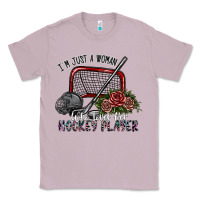 Lilac i'm just a woman who loves her hockey player Classic Tee - SublimationCraftShop