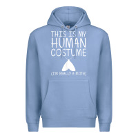 Colony Blue moth easy halloween human costume insect owlet diy gift t shirt Premium Hoodie - trangStudio