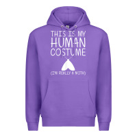 Purple moth easy halloween human costume insect owlet diy gift t shirt Premium Hoodie - trangStudio