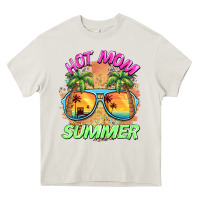 Cream hot mom summer Heavy Core Tee - BarkalooDesign