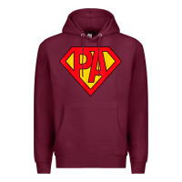 Burgundy physician assistant super hero pa costume halloween gifts t shirt Premium Hoodie - trangStudio