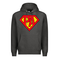 Charcoal Heather physician assistant super hero pa costume halloween gifts t shirt Premium Hoodie - trangStudio