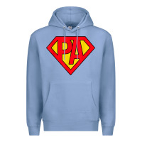 Colony Blue physician assistant super hero pa costume halloween gifts t shirt Premium Hoodie - trangStudio