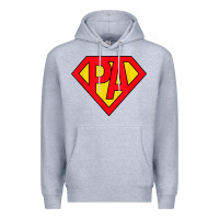 Heather Grey physician assistant super hero pa costume halloween gifts t shirt Premium Hoodie - trangStudio
