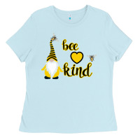 Baby Blue Bee Kind Ladies Tee - Bettercallsaul