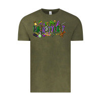 Vintage Olive hairstylist mardi gras Vintage Tee - CowGirlArtShop