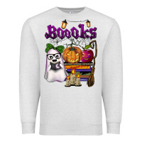 Oatmeal Heather boooks Premium Sweatshirt - BarkalooDesign