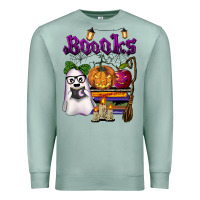 Seafoam boooks Premium Sweatshirt - BarkalooDesign