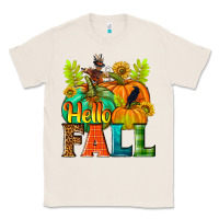Natural Hello Fall Classic Tee - NancyCooperArtShop