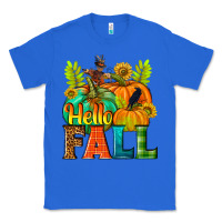 True Royal Hello Fall Classic Tee - NancyCooperArtShop