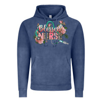 Vintage Denim blessed nurse Vintage Hoodie - CowGirlArtShop