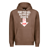 Chestnut Mens Crude Humor Inappropriate Emotional Support Snake Halloween Premium Hoodie - trangStudio