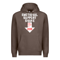 Coffee Mens Crude Humor Inappropriate Emotional Support Snake Halloween Premium Hoodie - trangStudio