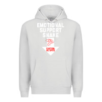 Dove Grey Mens Crude Humor Inappropriate Emotional Support Snake Halloween Premium Hoodie - trangStudio