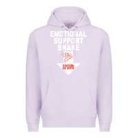 Lilac Mens Crude Humor Inappropriate Emotional Support Snake Halloween Premium Hoodie - trangStudio
