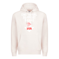 Pale Pink Mens Crude Humor Inappropriate Emotional Support Snake Halloween Premium Hoodie - trangStudio