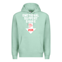 Seafoam Mens Crude Humor Inappropriate Emotional Support Snake Halloween Premium Hoodie - trangStudio