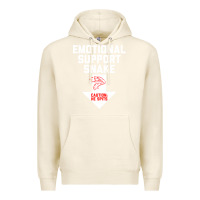 Tofu Mens Crude Humor Inappropriate Emotional Support Snake Halloween Premium Hoodie - trangStudio