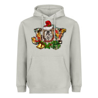 Moon Dust Christmas joy english bulldog Heavyweight Hoodie - BarkalooDesign