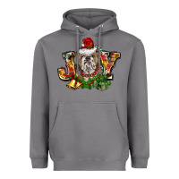 Storm Christmas joy english bulldog Heavyweight Hoodie - BarkalooDesign