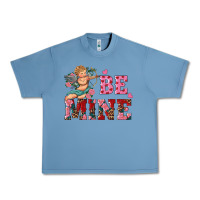Pebble Blue be mine cupid Urban Heavy Tee - RanaPortraitStore