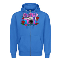 True Royal Oh Snap Zipper Hoodie - CowhideDigitalArt