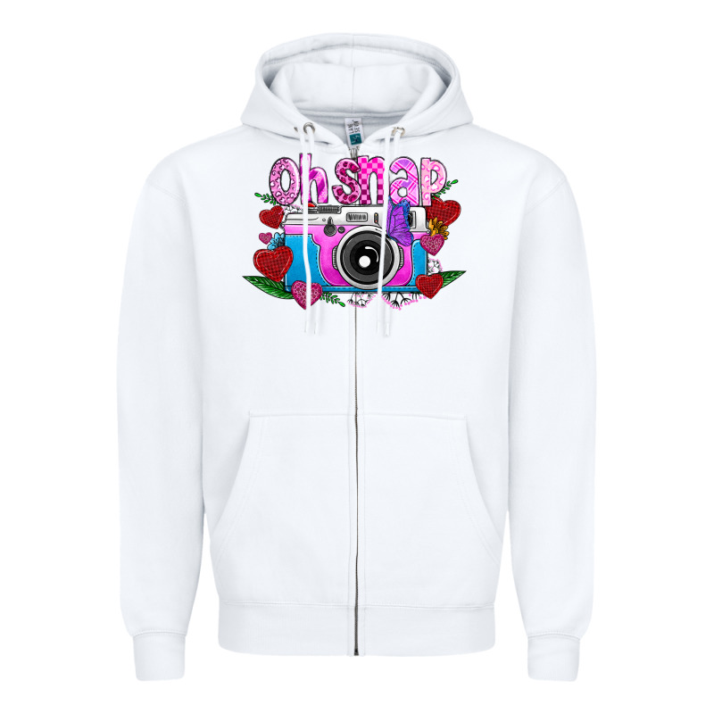 Oh Snap Zipper Hoodie by CowhideDigitalArt | Teevron