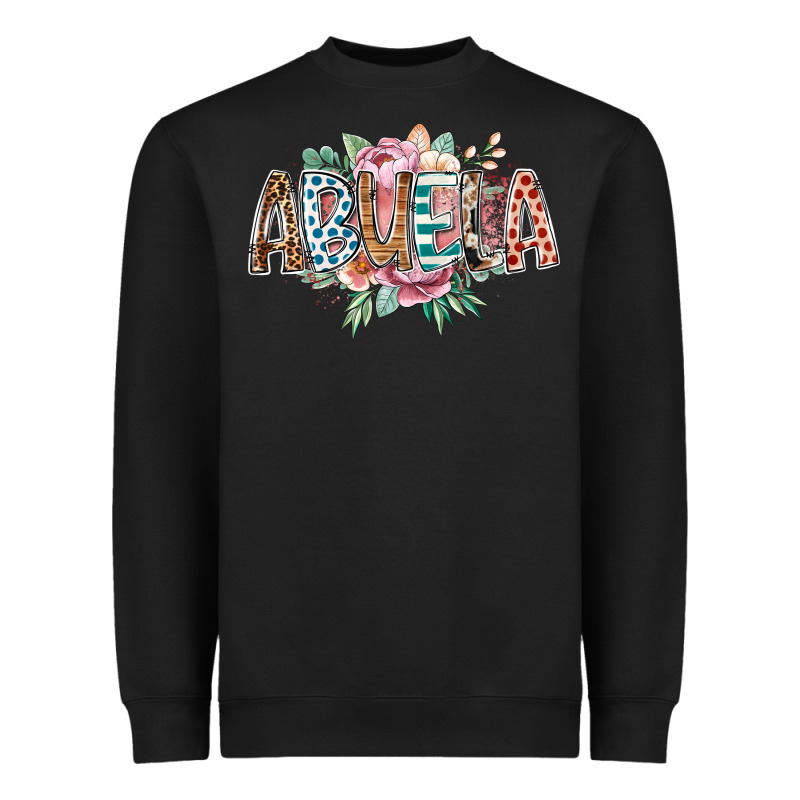 Abuela Flowers Heavyweight Sweatshirt by RacoonDesign | Teevron
