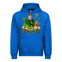 Cobalt happy st patricks day with st patricks Urban Hoodie - AdoDesignShop