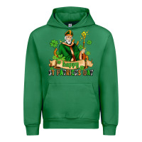 Emerald happy st patricks day with st patricks Urban Hoodie - AdoDesignShop