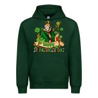 Forest Green happy st patricks day with st patricks Urban Hoodie - AdoDesignShop