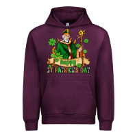 Mauve Wine happy st patricks day with st patricks Urban Hoodie - AdoDesignShop