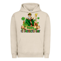 Pigment French Oak happy st patricks day with st patricks Urban Hoodie - AdoDesignShop