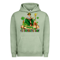 Pigment Oil Green happy st patricks day with st patricks Urban Hoodie - AdoDesignShop