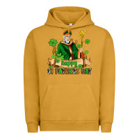 Pigment Peanut Butter happy st patricks day with st patricks Urban Hoodie - AdoDesignShop