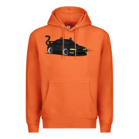 Carrot spooky halloween jdm s14 silvia 240sx black cat illustrated t shirt Premium Hoodie - trangStudio