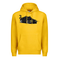 Lemon spooky halloween jdm s14 silvia 240sx black cat illustrated t shirt Premium Hoodie - trangStudio