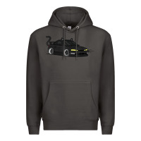 Smoke spooky halloween jdm s14 silvia 240sx black cat illustrated t shirt Premium Hoodie - trangStudio