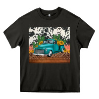 Asphalt western farm truck cactus and sunflowers Heavy Core Tee - Jasminsmagicworld