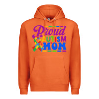 Carrot Proud Autism Mom Premium Hoodie - CowhideDigitalArt