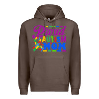 Coffee Proud Autism Mom Premium Hoodie - CowhideDigitalArt