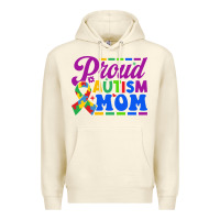 Sandshell Proud Autism Mom Premium Hoodie - CowhideDigitalArt