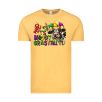 Vintage Mustard its moody gras yall Vintage Tee - CowGirlArtShop
