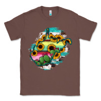 Chestnut west virginia map sunflower cactus serape Classic Tee - RanaPortraitStore