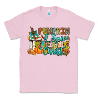Bubblegum Pink Pumpkin spice and Jesus Christ Classic Tee - RanaPortraitStore