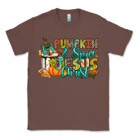 Chestnut Pumpkin spice and Jesus Christ Classic Tee - RanaPortraitStore