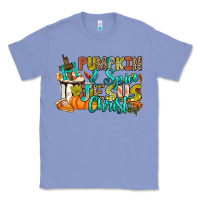 Colony Blue Pumpkin spice and Jesus Christ Classic Tee - RanaPortraitStore